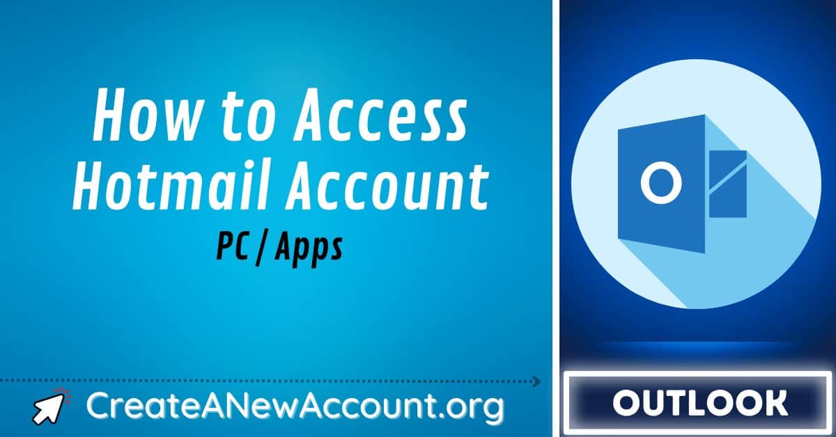 how to access hotmail
