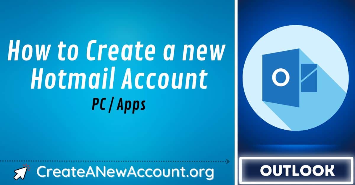 create a new hotmail account