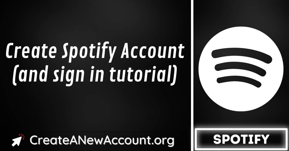Create Spotify Account