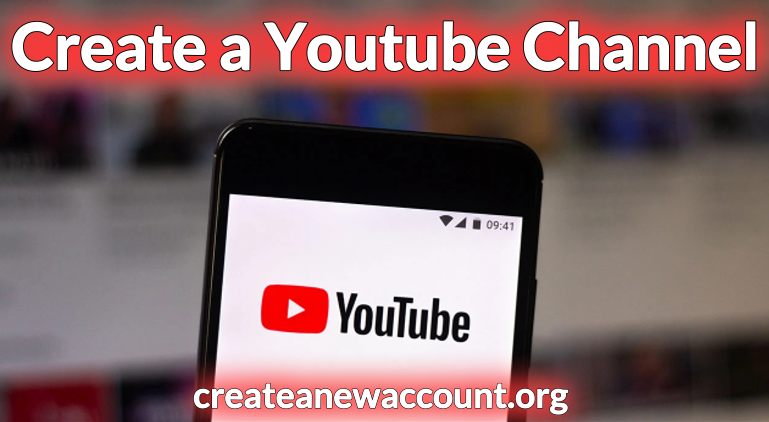 create a youtube channel