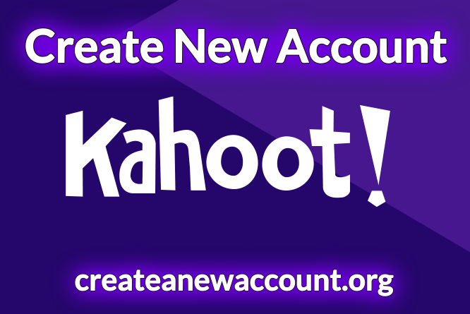 create kahoot account