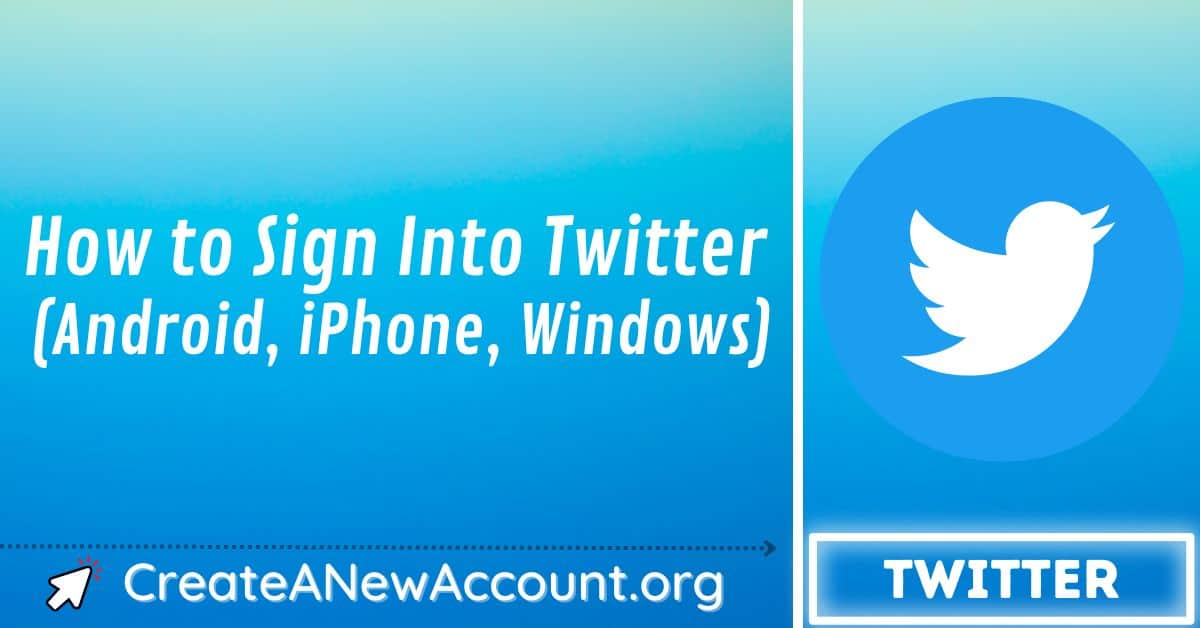 How to Sign Into Twitter