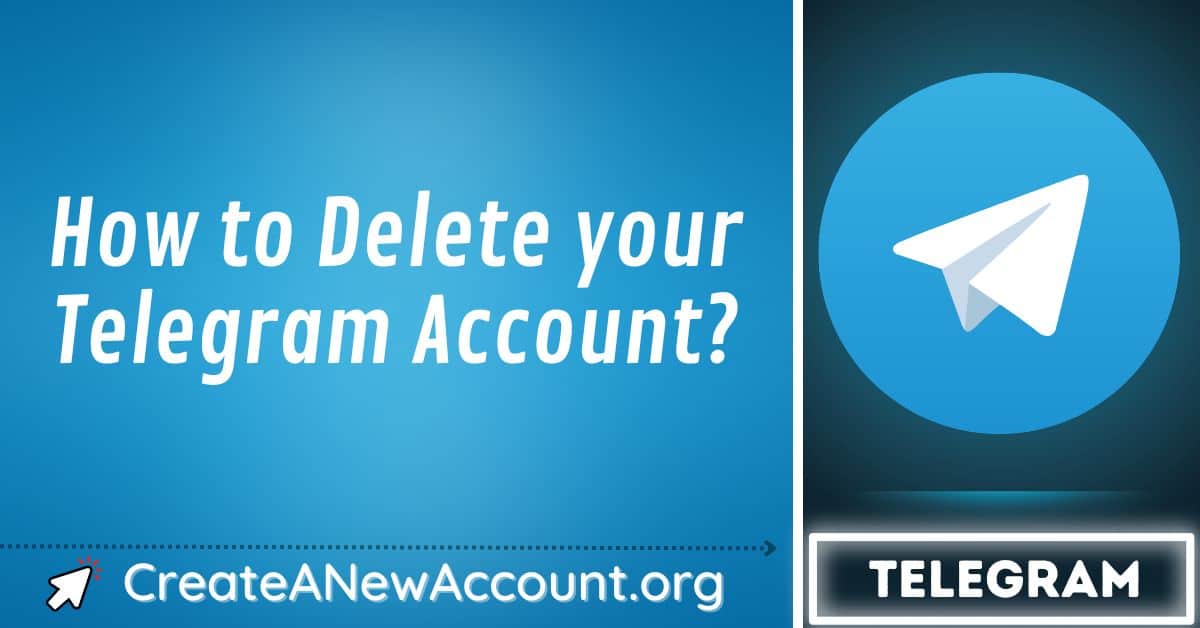 Telegram Account how to delete deactivate
